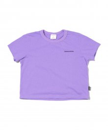 W Small T-Logo Tee Lavender