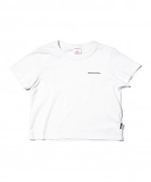 W Small T-Logo Tee White