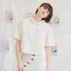 Stitch pocket shirt [White]