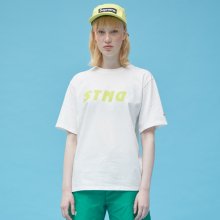 S8D05003 - STND PRINTING HALF T-SHIRT [WHITE]