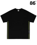 86로드(86ROAD) 2817 ESR side t-shirts(Black)