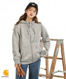 [WOMEN] W CLARKSBURG FULL ZIP HOODIE (ASPHALT HEATHER)