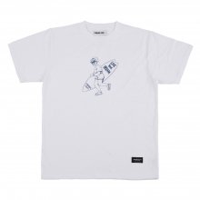 STV. OLD SURFER WOMEN TEE WHITE