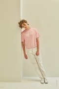 [5차발매][남녀공용]가르송 반팔티셔츠 핑크