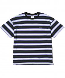 Small DSN-Logo Stripe Tee Black/Green