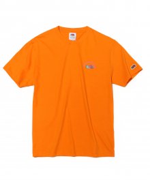 [Asian fit] 210g SMALL ARCH LOGO T-SHIRTS ORANGE