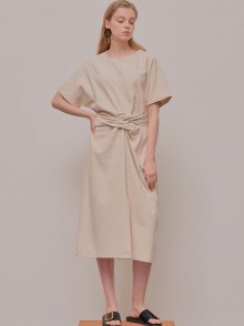 Draping One Piece_Beige