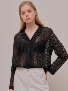 Summer Lace Blouse_Black