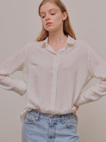 Simple Linen shirt_White