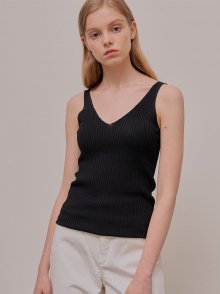 Line Sleeveless_Black