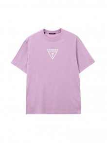남녀공용 PVC 미니삼각반팔 티셔츠