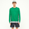 Shirting Sweatshirt_Green/Black Pin Striped