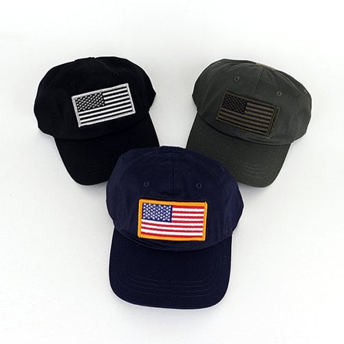 로스코(rothco) 오퍼레이터 택틱컬 볼캡  USA패치 (3컬러)