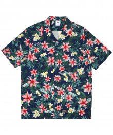 Aloha S/S Shirt  - Navy