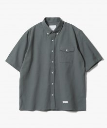 Dobby Width Stripe Shirts [Grey]