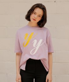 y long T-shirts_light purple