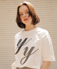 y long T-shirts_white