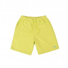 Oval Logo 1/2 Pants_Lime