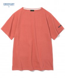 boat neck ordinary S/S tee gred