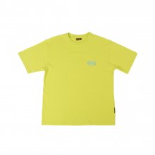 Oval Logo 1/2 T-shirts_Lime