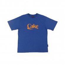 Cake Logo 1/2 T-shirts_Blue