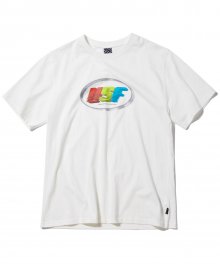 USF 3D PACE LOGO TEE WHITE