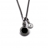 아벤투라 18AN-05 Avventura rope onyx gem necklace