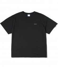 Rubber Logo Tee Black