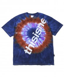 HSP Tie dye Tee Navy