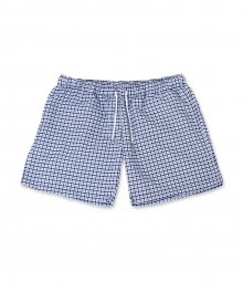 Check Short Pants(Blue) CW08