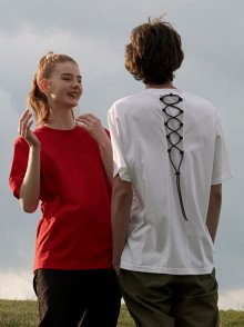 Back String T-Shirts(WH)