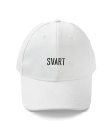 트라비스(TRAVS) SVART LOGO CAP - WHITE/BLACK