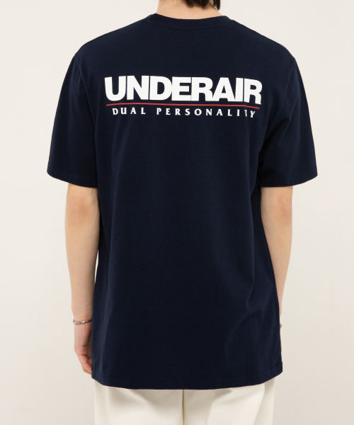언더에어(underair) Dual P Half Sleeve - Navy