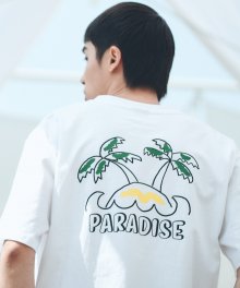 Paradise S/S T-Shirts(White)