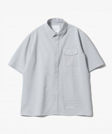 Block Check Shirts [Grey]