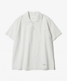 Linen Resort Shirts [White]