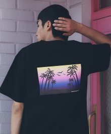 Sunset S/S T-Shirts(Black)