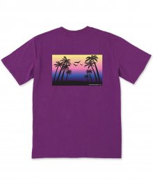 Sunset S/S T-Shirts(Purple)