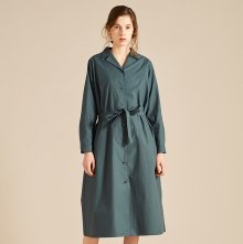 18 S/S EASY TRENCH [DARK BLUEBEIGE]