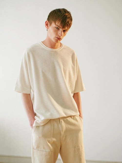 에프터글로우(AFTERGLOW) LINER LOOSEFIT SHORT SLEEVE WHITE - 37,000 | 무신사 스토어