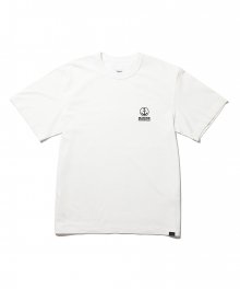 French NAVY MVS T-Shirt Off White