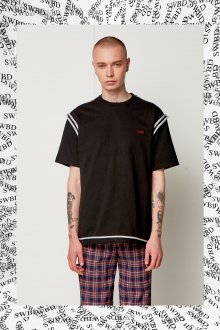 TAPE SWBD TEE BLACK