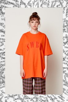 SWBD LOGO BASIC TEE 18SS ORANGE