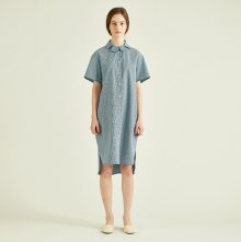 18 S/S SUMMER DOUBLE COLLAR 2 [BLUEBLACK]