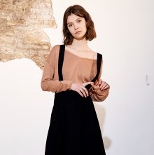 18SS SUMMER WHOLE GARMENT KNIT TOP