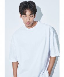 A.B.C OVER FIT T-SHIRT(WHITE)