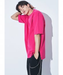 YORK OVER FIT T-SHIRT(PINK)