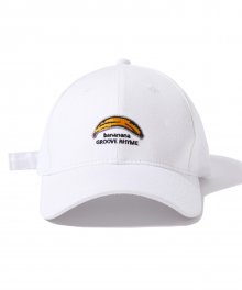 BANANA LOGO BALL CAP (WHITE) [GCA004G13WH]