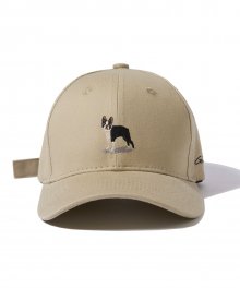 2018 DOG LOGO BALL CAP (BEIGE) [GCA017G13BE]