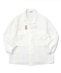[프리미엄] Ancho Wide Shirt Jacket_White